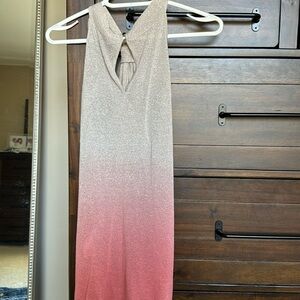 NWT WHBM Ombré Halter Top